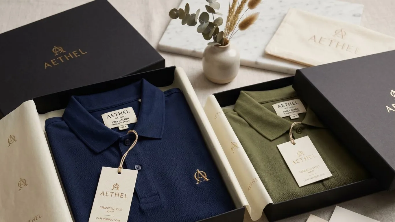 custom polo shirt branding