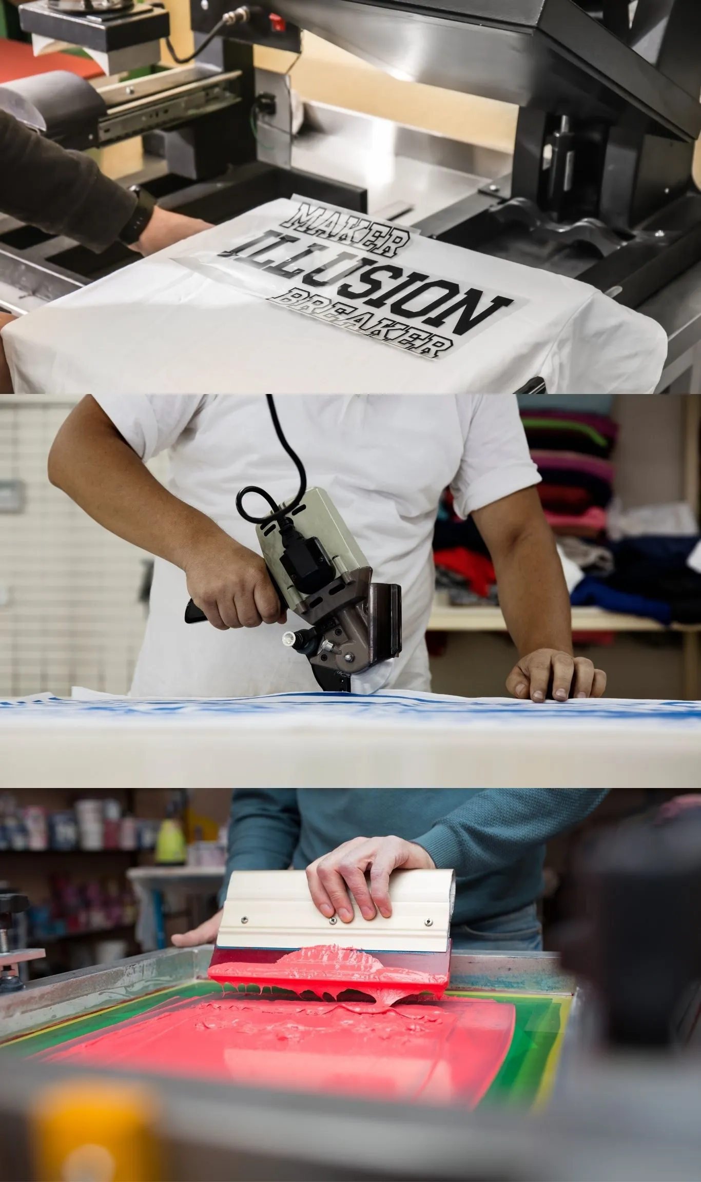 custom t shirt manufacturing usa fabrics cutting sewing process