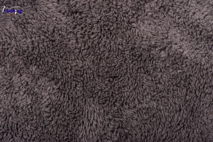 Fleece fabric texture — soft warm hoodie material, polar cloth macro