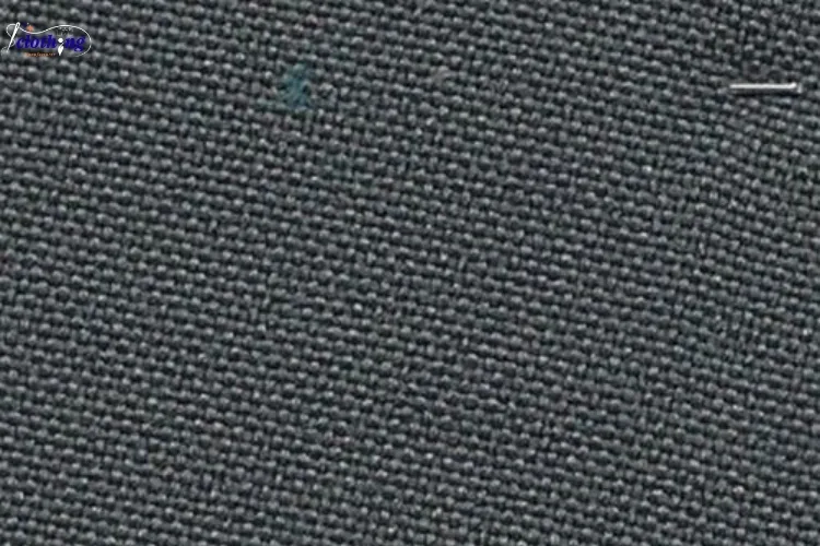 Polyester woven fabric macro detail