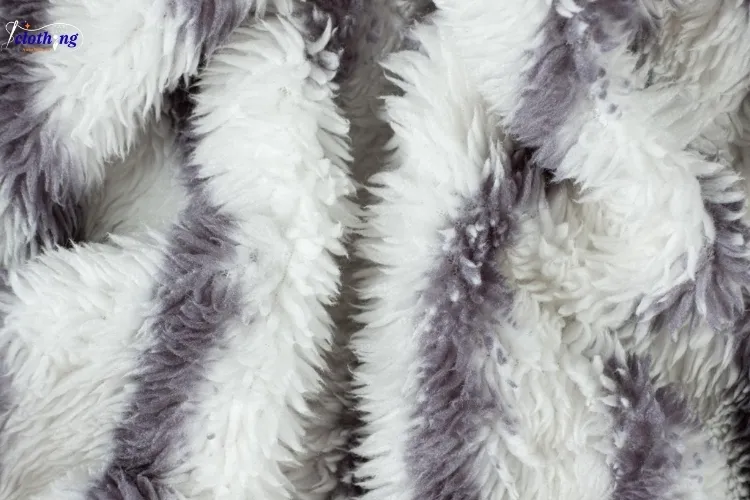Polyester fabric texture — smooth synthetic material close up background