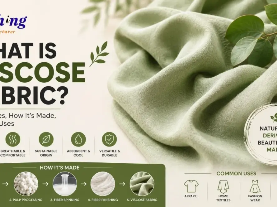 What is viscose fabric — viscose fabric properties, types and uses in clothing manufacturing