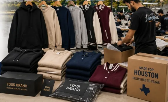 Custom medical scrubs and uniforms manufactured for Houston healthcare and corporate clients