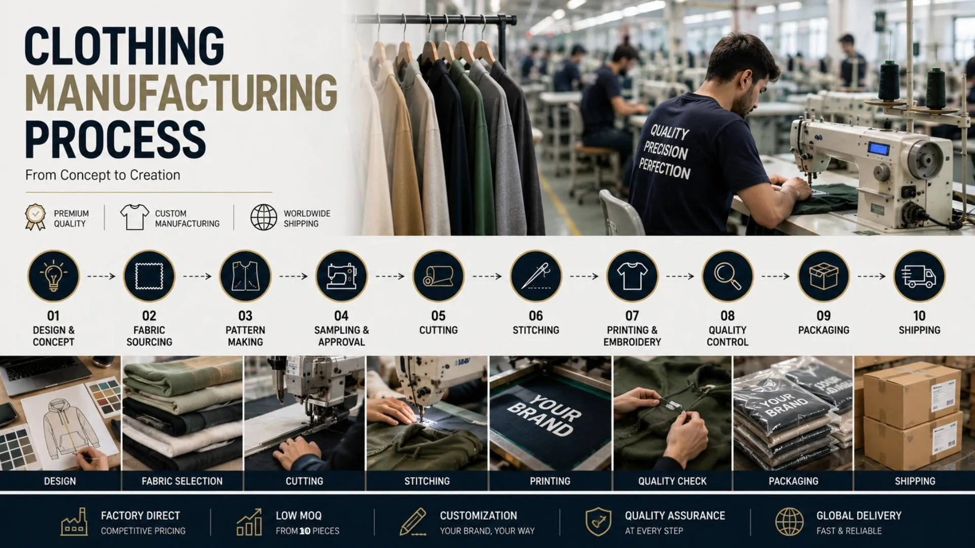 clothing manufacturing process