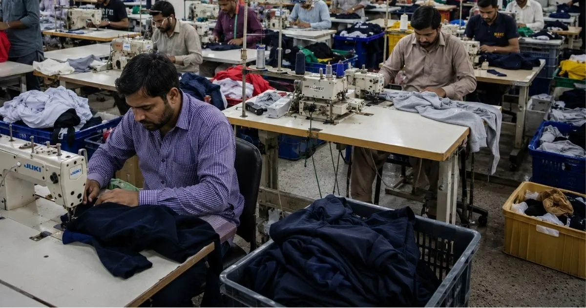 Minimum Order Quantity in Clothing Manufacturing | CML.US 1 Minimum order quantity MOQ clothing manufacturing — factory production line garment process