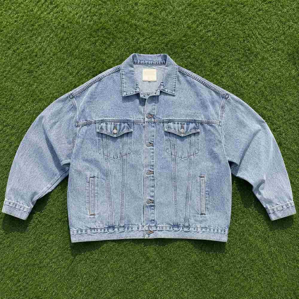 Oversized denim jacket