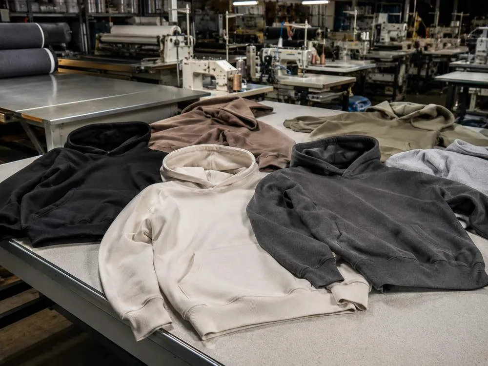 Hoodie and sweatshirt manufacturer producing for Florida clothing brands