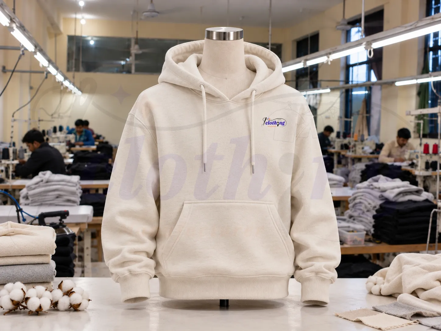 Organic and recycled cotton hoodie manufacturer for sustainable brands