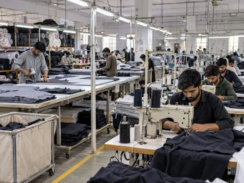 Low Moq Clothing Manufacturer | Factory-Direct From 10 Pcs 1 Low moq clothing manufacturer factory floor cutting and sewing in sialkot, pakistan