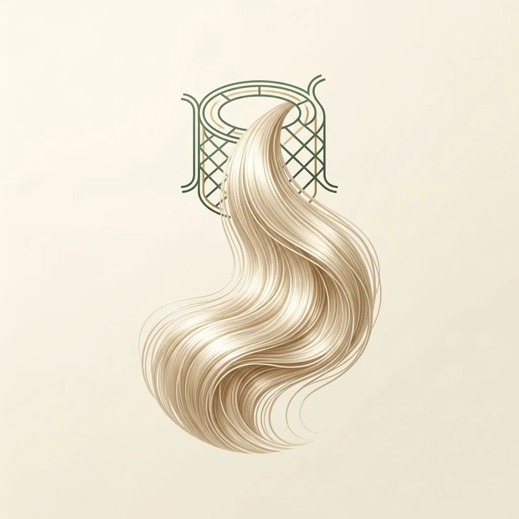 Viscose rayon fiber icon for jersey fabric